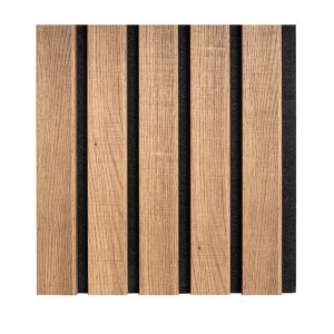 Dark Oak Premium Acoustic Wood Wall Panel 260x30cm
