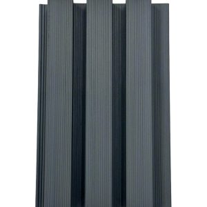 Composite Slatted Cladding Anthracite