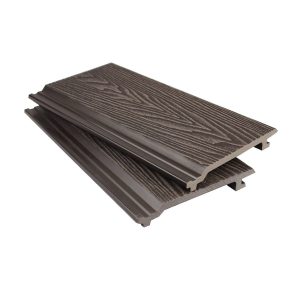 Composite Woodgrain Cladding Chocolate